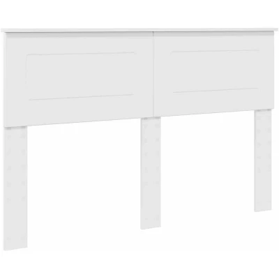Pilt vidaXL Headboard Gloss White Engineered wood