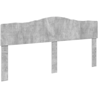 Pilt vidaXL Headboard Concrete Grey Engineered wood