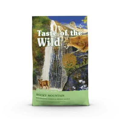 Pilt TASTE OF THE WILD Rocky Mountain, Venison and Salmon, grain-free dry cat food, 2kg