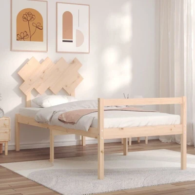 Pilt vidaXL Senior Bed without Mattress 90x200 cm Solid Wood