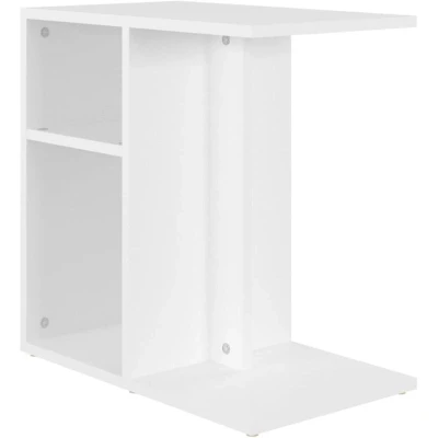Pilt vidaXL Side Table White 50x30x50 cm Engineered Wood