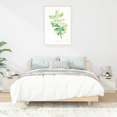 Pilt vidaXL Bedside Cabinets 2 pcs Concrete Grey 40x39x40 cm