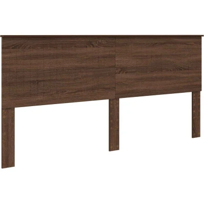 Pilt vidaXL Headboard with Brown Oak 200 cm Engineered wood