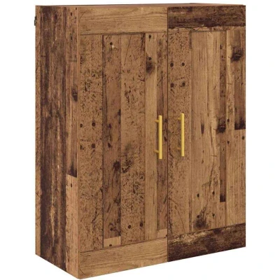 Pilt vidaXL Wall Mounted Cabinet Old Wood 69.5 x 34 90 cm Engineered