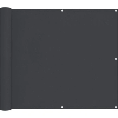 Pilt vidaXL Balcony Screen Black 100 x 300 cm Oxford Fabric