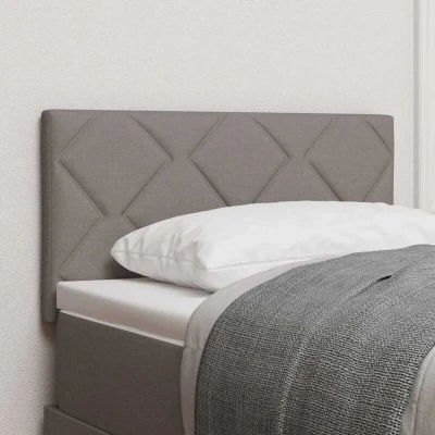 Pilt vidaXL Headboard Taupe 80 cm Fabric