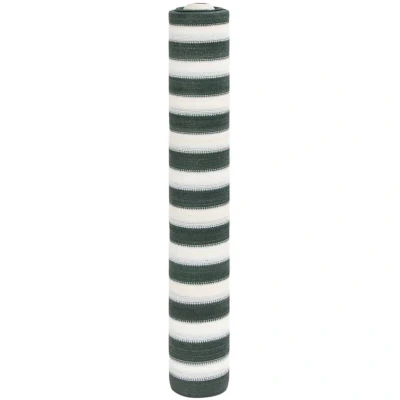 Pilt vidaXL Privacy Net Green and White 1.8x25 m HDPE 195 g/m²
