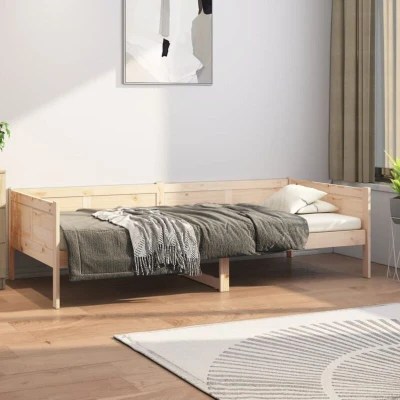 Pilt vidaXL Day Bed without Mattress Solid Wood Pine 80x200 cm